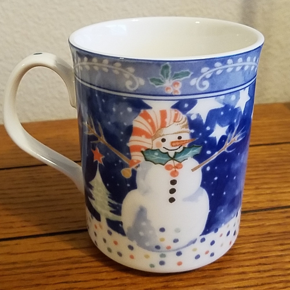 Epoch Noritake Mr. Snowman Coffee Mug